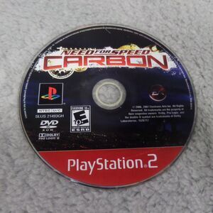 Need for Speed Carbon for the PlayStation 2 Disc Only